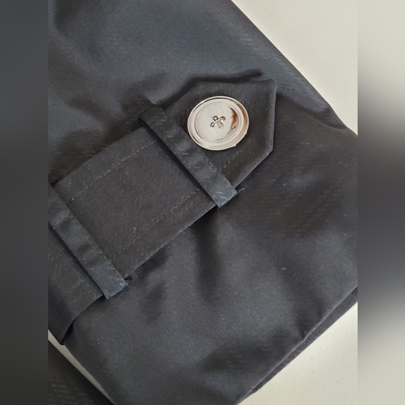 London Fog Hooded Trench Coat - Size S - Picture 10 of 16